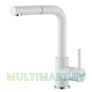 Смеситель Paulmark Kassel Ka214311-431TW (белый матовый)